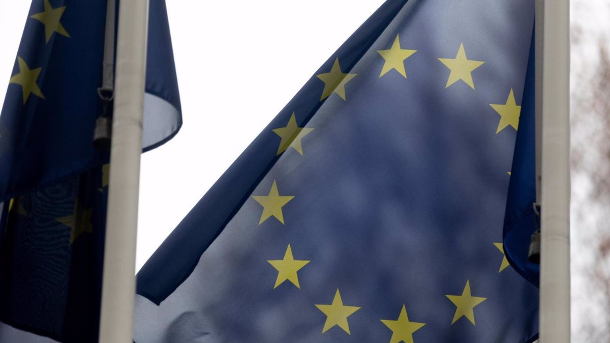 Una bandera de la Unión Europea / Fuente: Europa Press