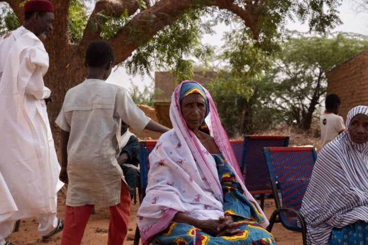 Mujeres con velo en la aldea de Ganguel, Níger(África) / Fuente: Europa Press