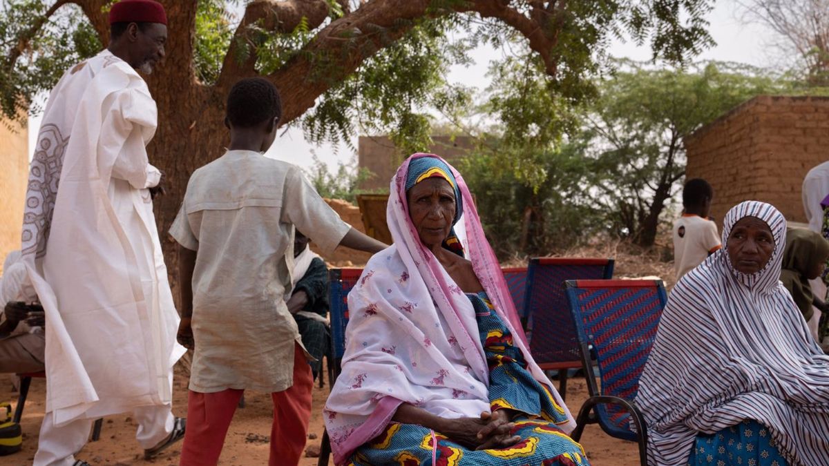 Mujeres con velo en la aldea de Ganguel, Níger(África) / Fuente: Europa Press