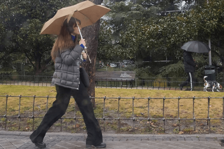 frente atlántico lluvia viento destrucción y bajada de temperaturas