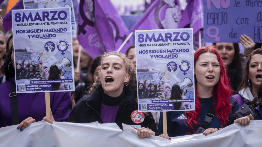 Feminismo 8m en Madrid, 2023