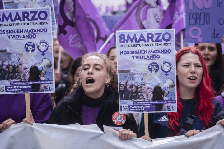 Feminismo 8m en Madrid, 2023