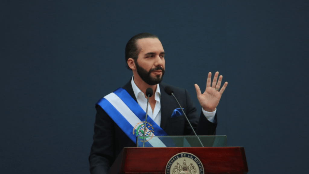 Nayib Bukele, presidente de El Salvador