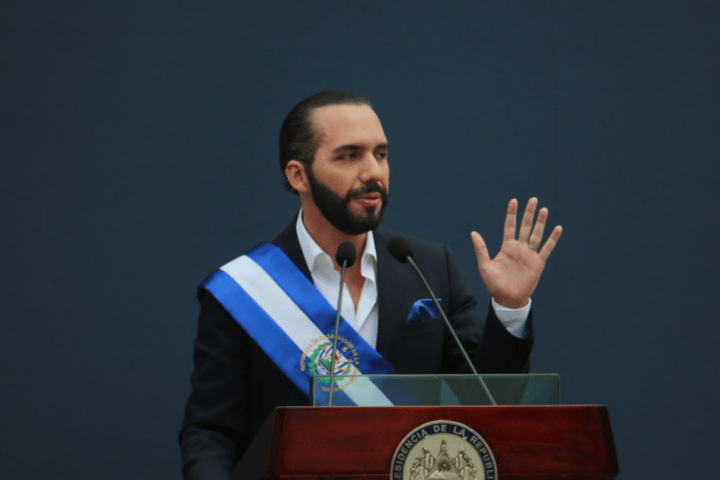 Nayib Bukele, presidente de El Salvador