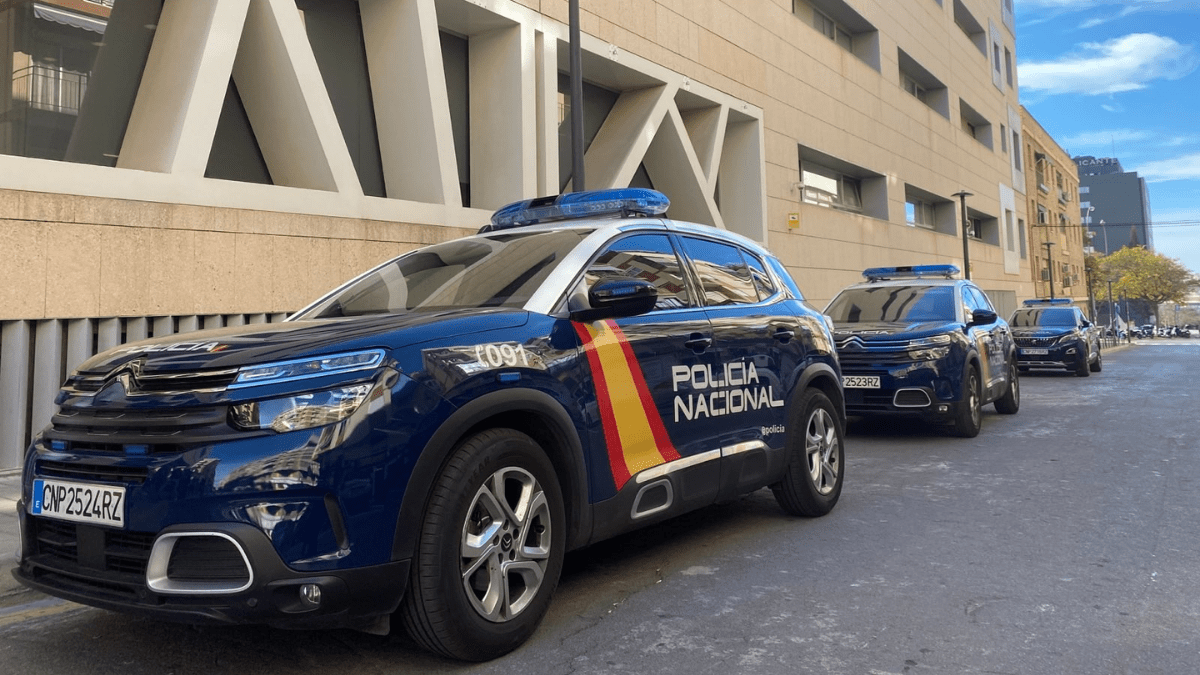 Coches de la Policia Nacional.| Fuente: EP