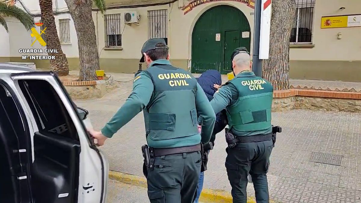 Uno de los detenidos por la GC | Fuente: GC