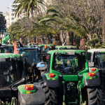 Concentración de agricultores en Málaga - Álex Zea - Europa Press