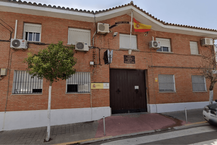 Cuartel de la Guardia Civil en Barbate