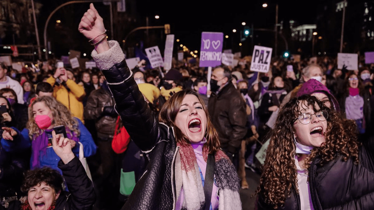Archivo - Manifestación del 8M en Madrid, en 2023. | Fuente: Carlos Luján / Europa Press