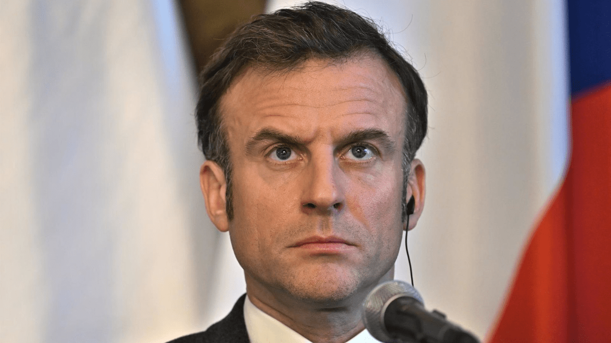 Imagen de archivo del presidente de Francia, Emmanuel Macron, sobre la muerte asistida eutanaisa