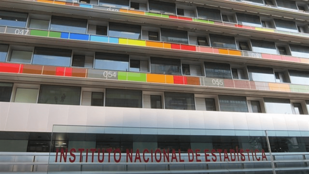 Fachada del Instituto Nacional de Estadística