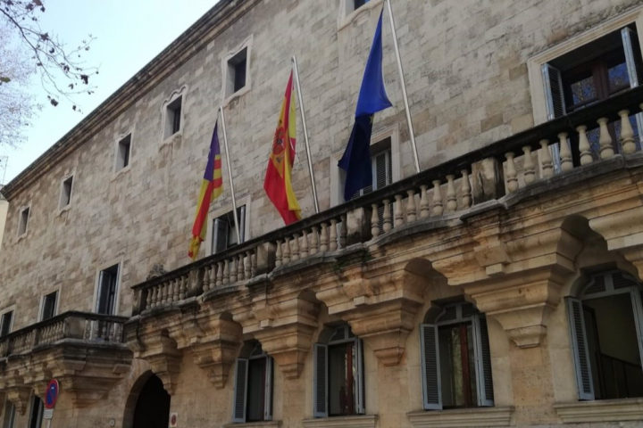 El Palacio de Justicia, sede del Tribunal violar procesado prostituta Superior de Justicia de Baleares (TSJIB) y la Audiencia Provincial, en la plaza Weyler de Palma.