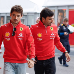 Ferrari Miami: Charles Leclerc y Carlos Sainz durante el Gran Premio de Japón de 2024