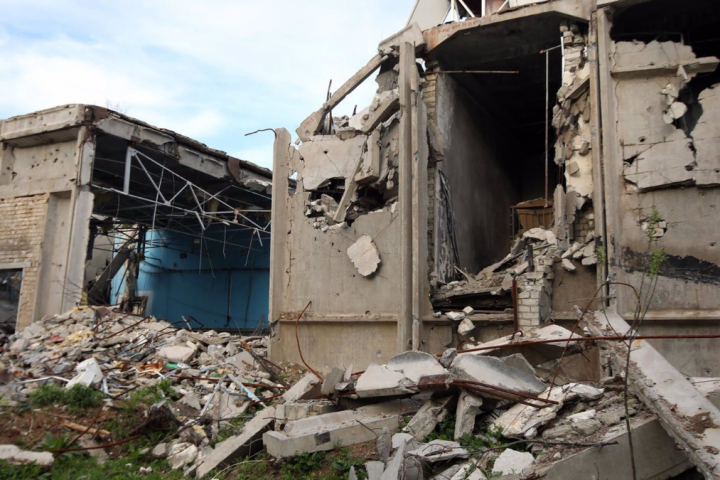 Destrucción de una torre de televisión en Járkov, Ucrania - Vyacheslav Madiyevskyy / Zuma Press Donetsk rusia ucrania