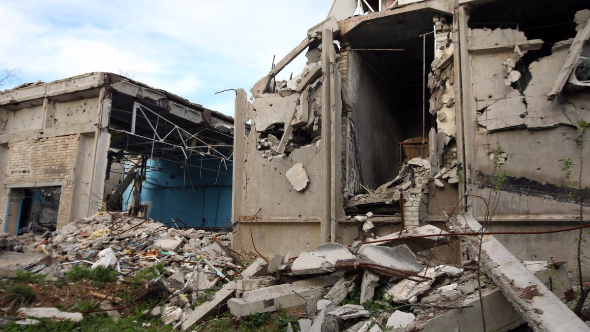 Destrucción de una torre de televisión en Járkov, Ucrania - Vyacheslav Madiyevskyy / Zuma Press Donetsk rusia ucrania