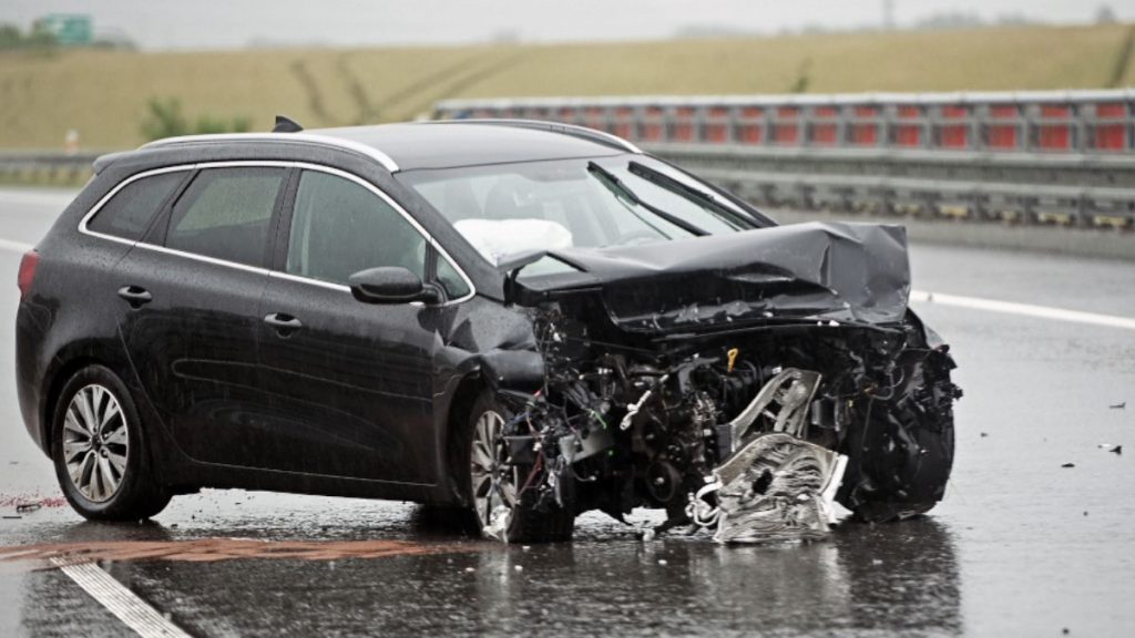 Coche accidentado | Fuente: DGT