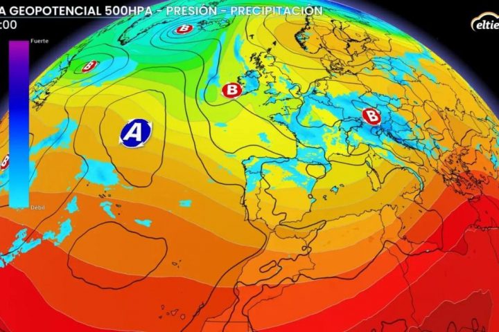 Mapa del tiempo | Fuente: Eltiempo.es