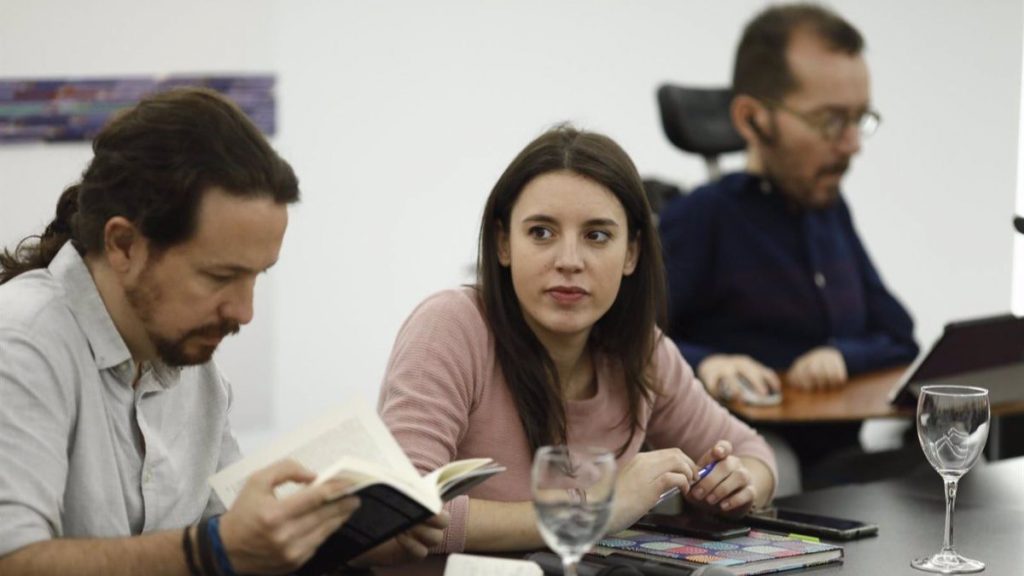 Pablo Iglesias e Irene Montero | Fuente: EP