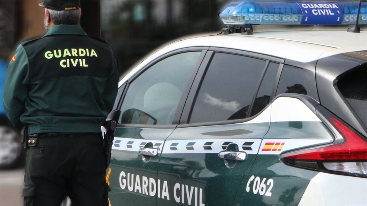 Agente y vehículo de la Guardia Civil. | Fuente: EP