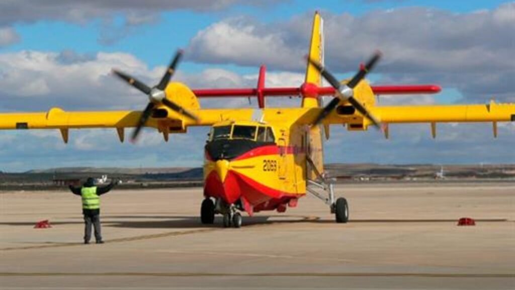 Avión anfibio | Fuente: Gobierno de España