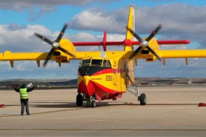 Avión anfibio | Fuente: Gobierno de España