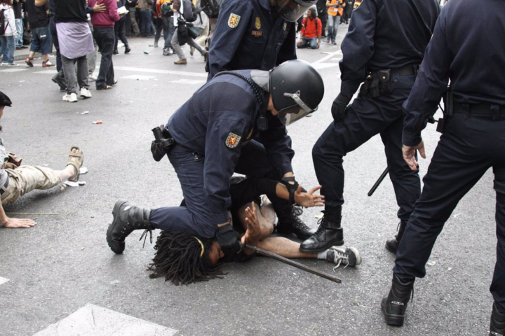 Manifestación 'Rodea al Congreso' el 25-S en Madrid