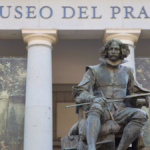 Fachada del Museo del Prado, a 12 de abril de 2024