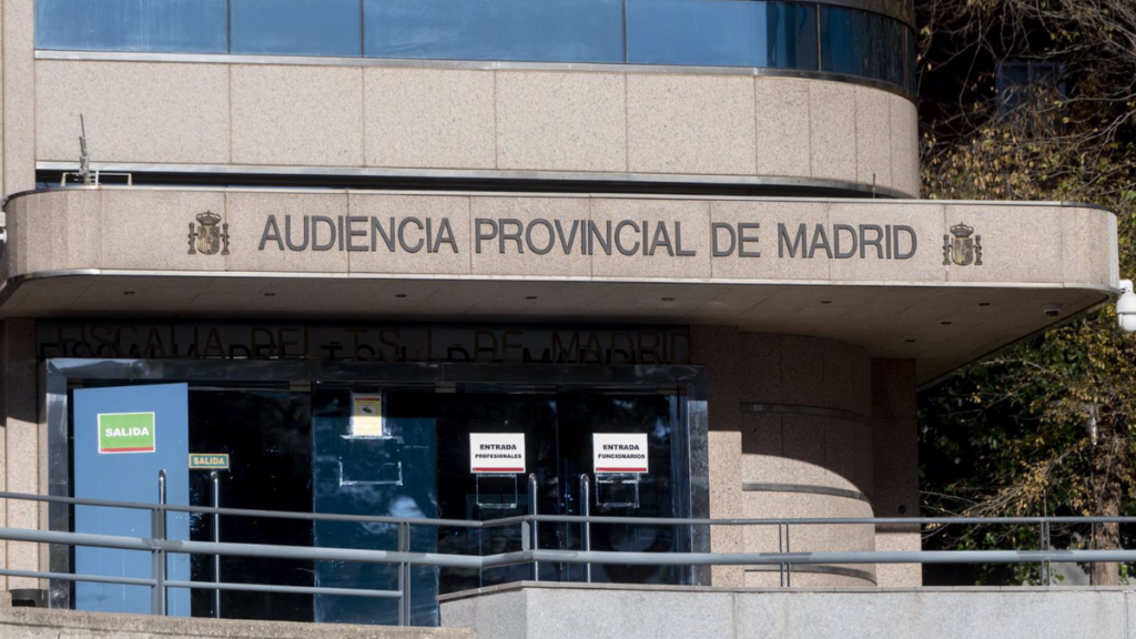 Audiencia acusada novia Provincial de Madrid, a 15 de diciembre de 2023, en Madrid (España)