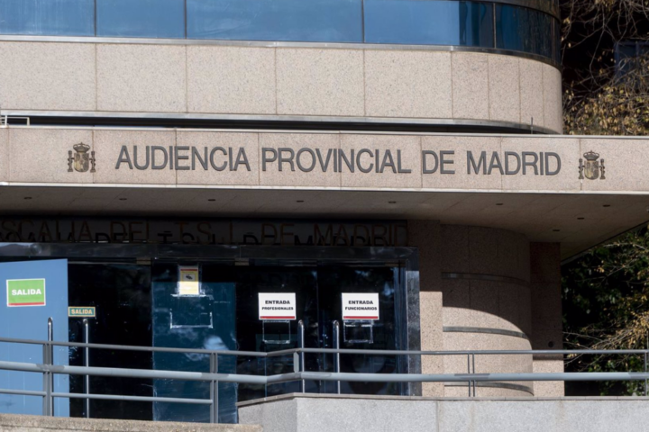 Audiencia acusada novia Provincial de Madrid, a 15 de diciembre de 2023, en Madrid (España)