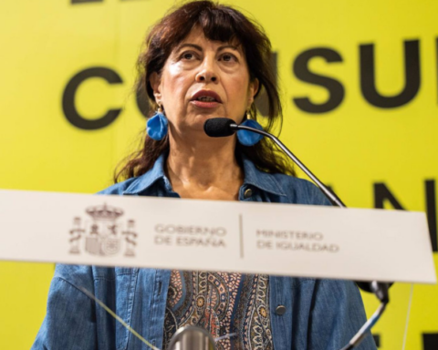 violencia vicaria: la ministra de Igualdad, Ana Redondo, presenta una campaña institucional de educación sexual positiva en el Ministerio de Igualdad