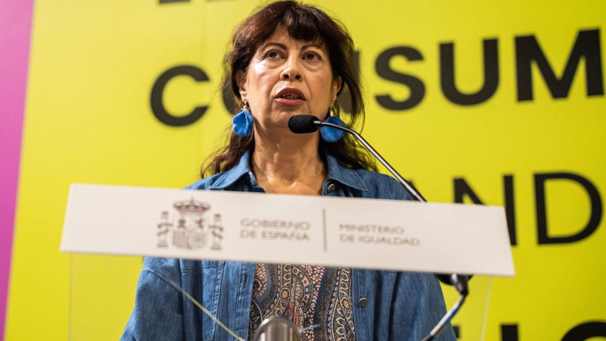 violencia vicaria: la ministra de Igualdad, Ana Redondo, presenta una campaña institucional de educación sexual positiva en el Ministerio de Igualdad