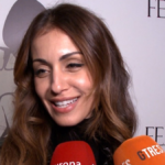 Hiba Abouk atiende a la prensa | Europa Press