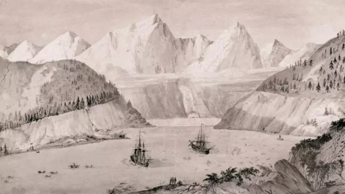 Bahía de Lituya (Alaska 1786). Alrededor, señales dejadas en las ladeas arrasadas por un megatsunamis | EP