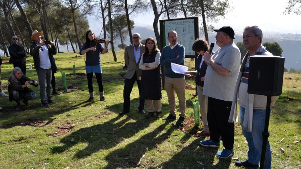 Nuevo Bosque de la Poesía junto a la Alhambra