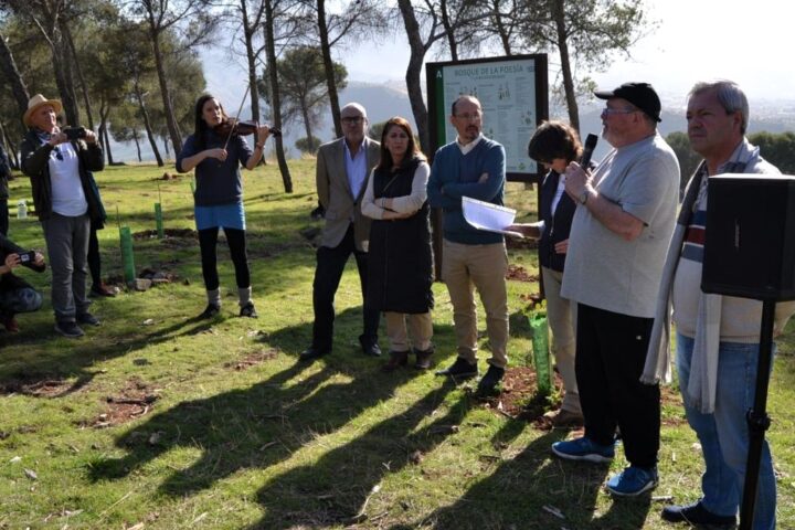 Nuevo Bosque de la Poesía junto a la Alhambra