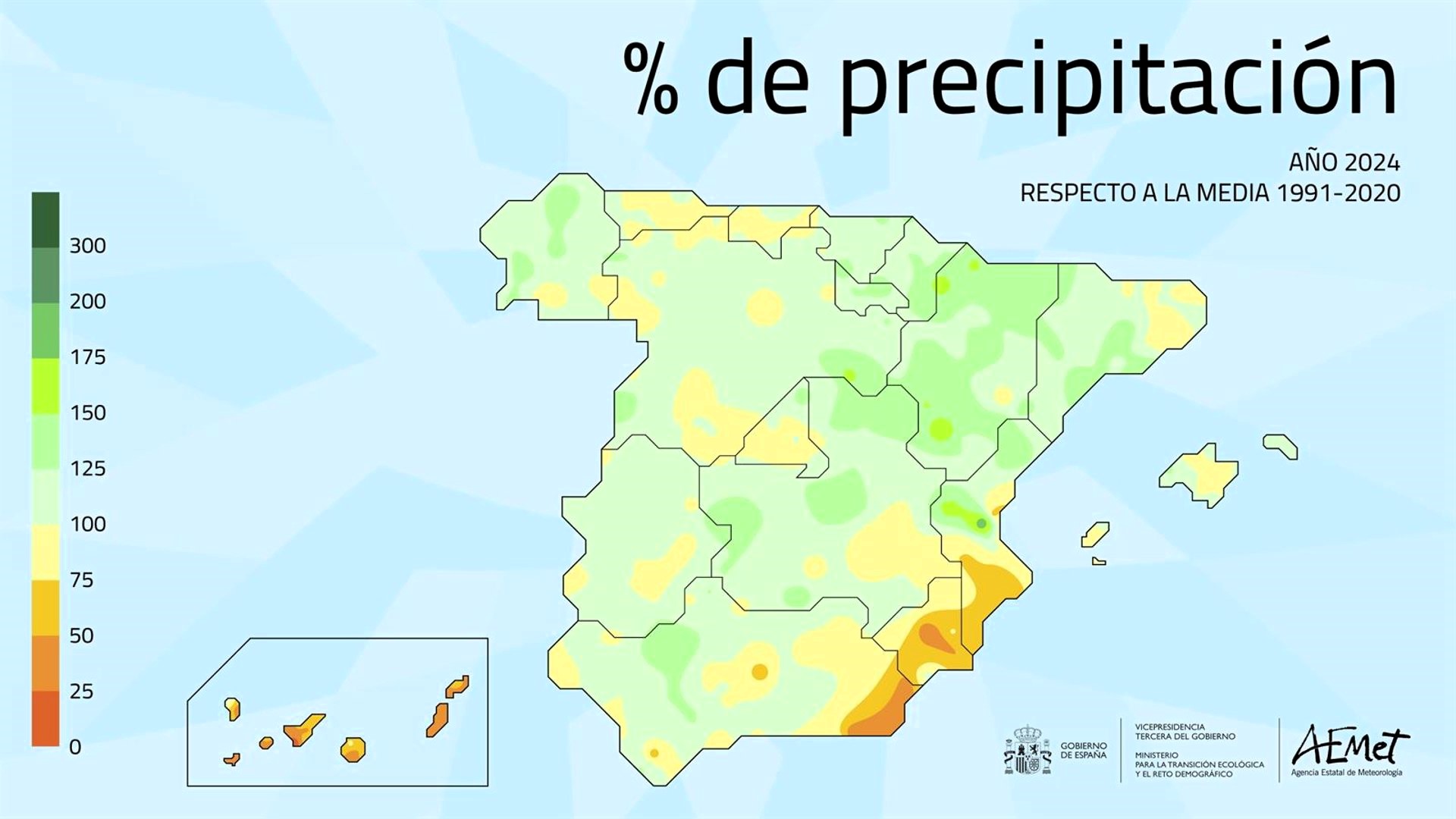 2024, el tercer año más cálido de la historia