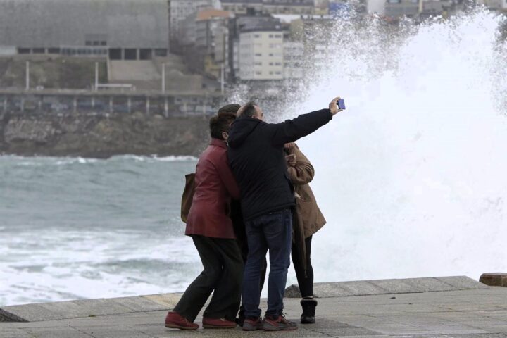 El temporal 'Herminia' azota a media España