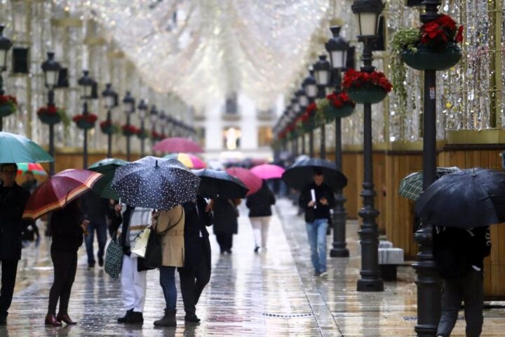 Frente de lluvias el domingo y el día de Reyes