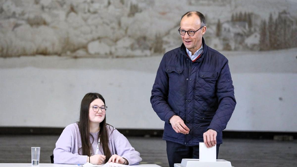 El conservador Merz ganas en las elecciones alemanas