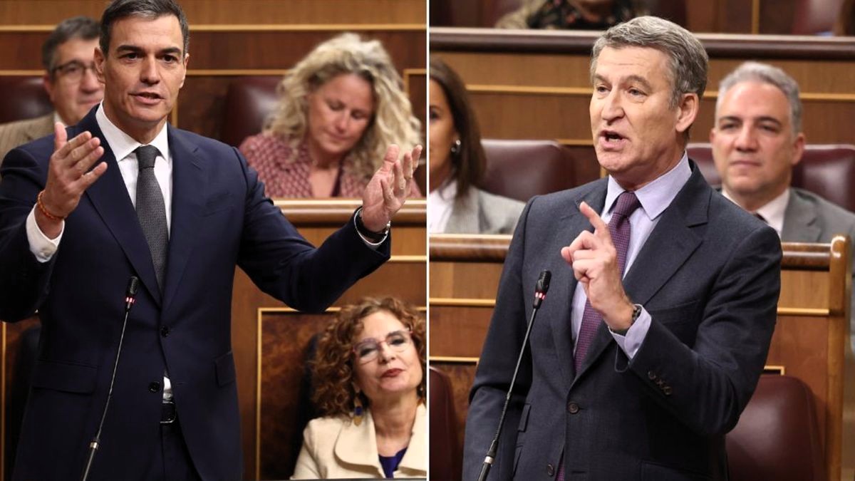 Bronca en el Congreso entre Feijóo y Sánchez con los impuestos y Ayuso como armas arrojadizas