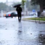 Un frente de lluvias barre la península, el primero de varios