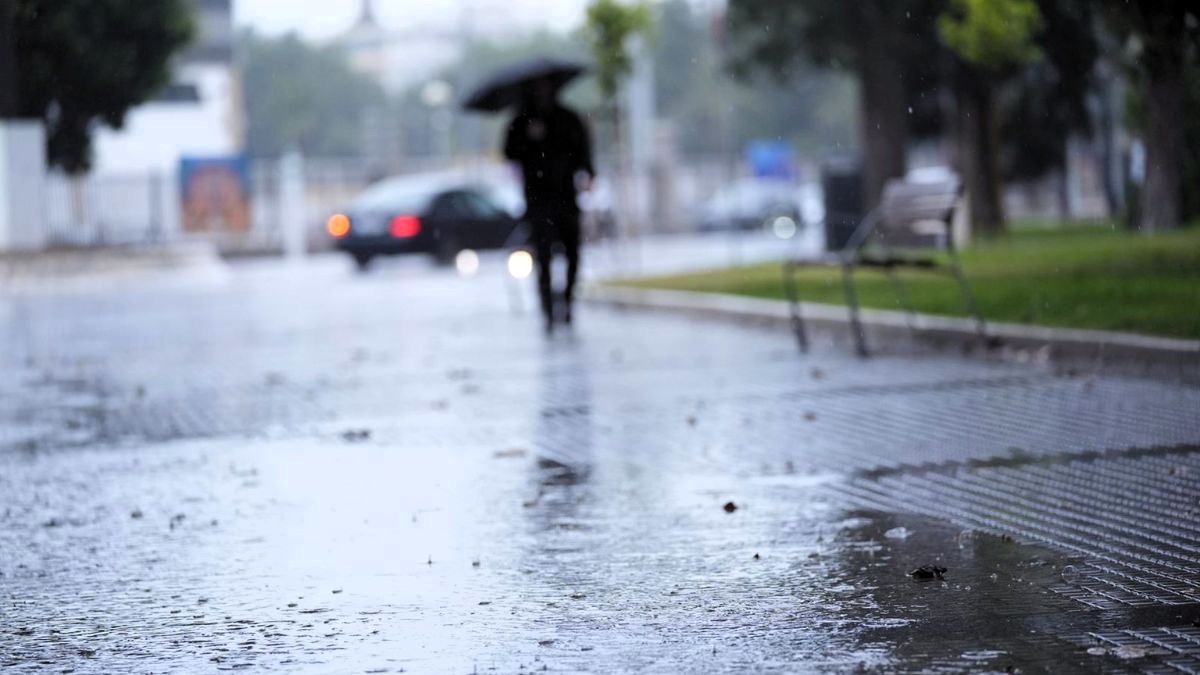 Un frente de lluvias barre la península, el primero de varios