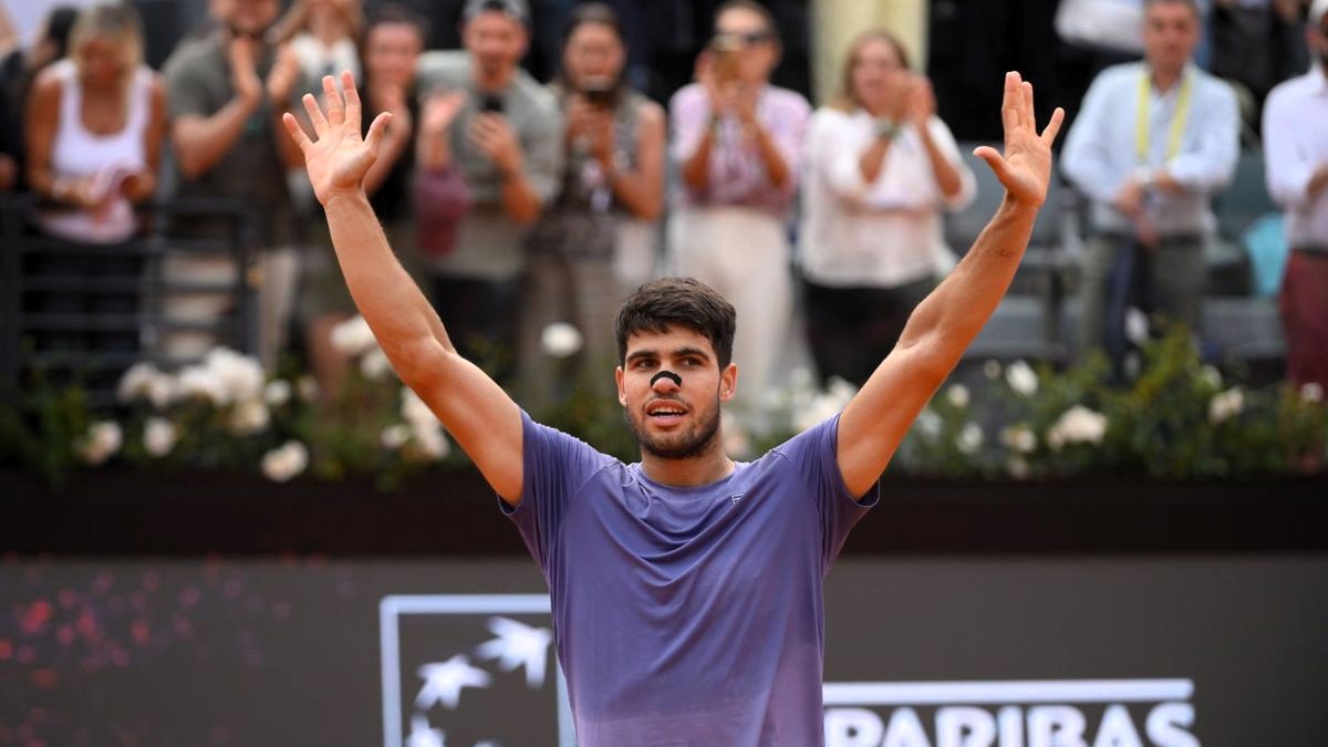 Alcaraz conquista Roma