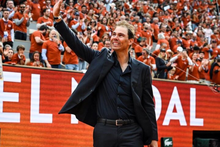 Homenaje de leyenda para Nadal, el más grande de Rolans Garros