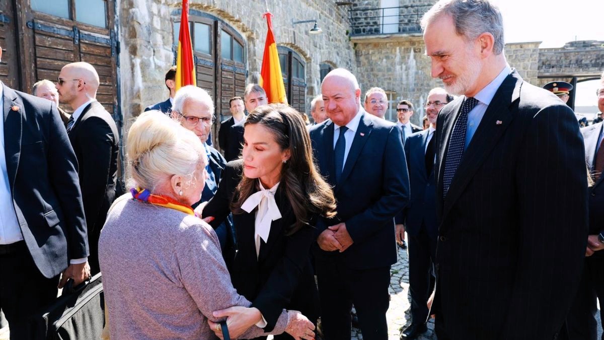 Homenaje de los Reyes a las víctimas españolas de Mauthausen