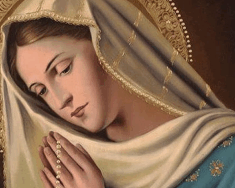 La Virgen María.