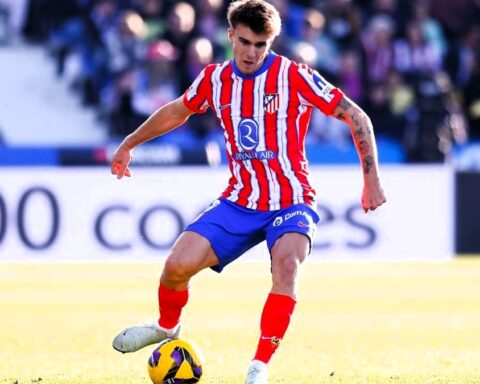 Victoria del Atlético de Madrid frente al Seattle Sounders (1-3)