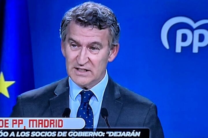 Feijóo deja la moción de censura en manos de los socios del Gobierno para no ser cómplices de la corrupción