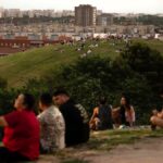 Una dana trae lluvias, tormentas, viento y oleajes con avisos en catorce comunidades
