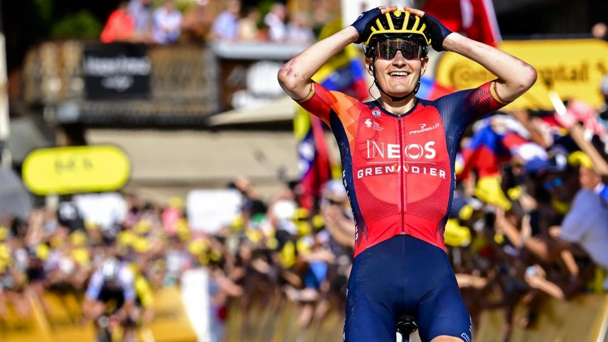 El ciclista español Carlos Rodríguez abandona el Tour de Francia por una fractura de pelvis
